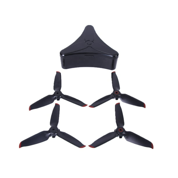 red Silicone Motor Guard Stopper Dust-Proof Cover Suitable for DJI FPV Drone Accessories Low-Noise Propeller Spare Blades 2 Pairs 